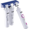 Комплект кухонный смеситель GRANULA GR-2015 чёрный + фильтр Granula 2015 CHEPHYII+AKC-002