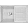 Кухонная мойка GRANULA GR-8002 арктик (белый) 8002 APKTIK